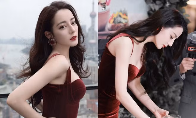 Địch Lệ Nhiệt Ba trong khuôn hình đã được trau chuốt.