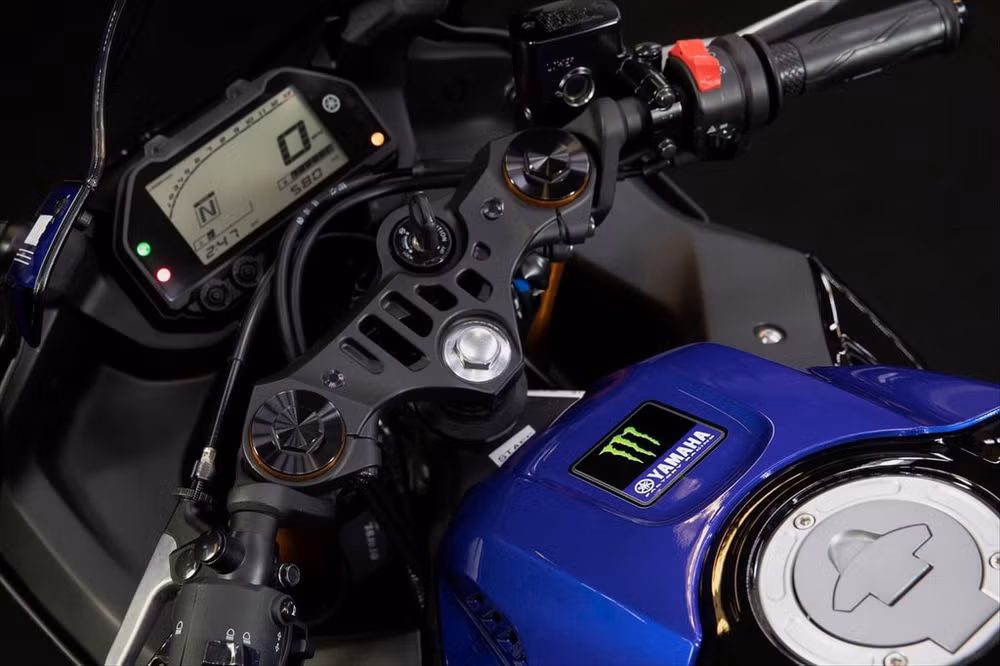 Yamaha YZF-R3 Monster Energy MotoGP Edition. Ảnh: TL