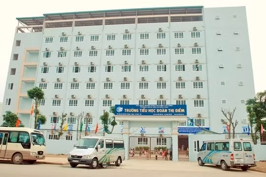 Hình ảnh Trường Tiểu học Đoàn Thị Điểm, Hà Nội. Ảnh: internet.