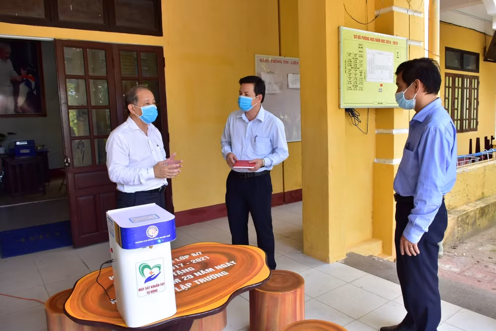 Các trường tại Thừa Thiên - Huế hoạt động trở lại từ ngày 14/9. Ảnh: internet.