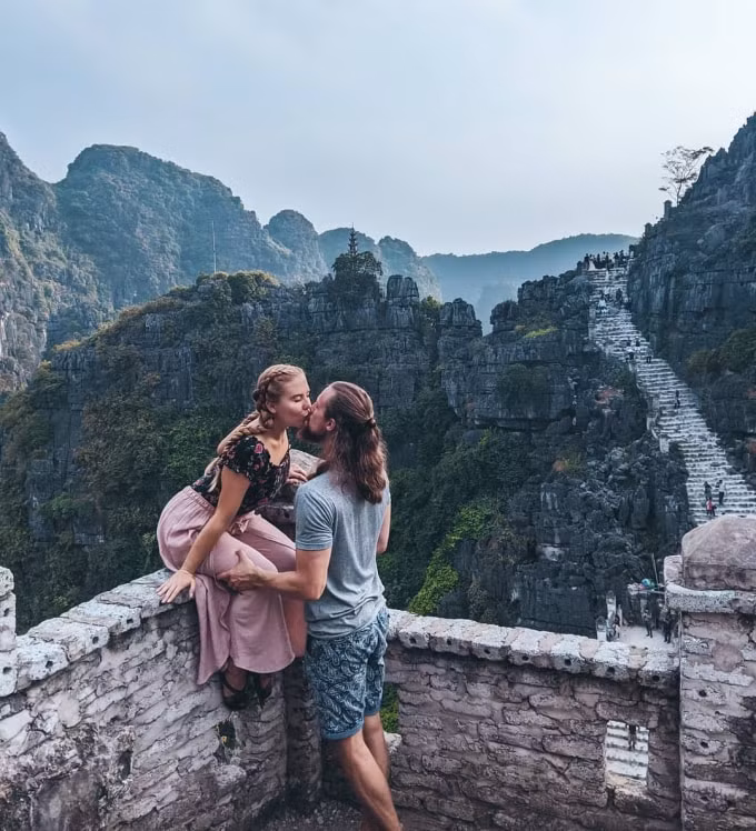 Các cặp đôi nước bạn thỏa sức với các góc sống ảo