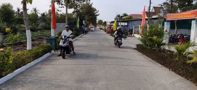Diện mạo nông thôn xã Vĩnh Phú Đông ngày càng khởi sắc, đổi mới.