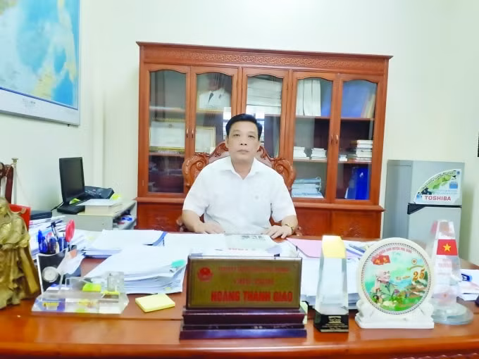 Ông Hoàng Thanh Giao - Chủ tịch UBND huyện Phú Bình.