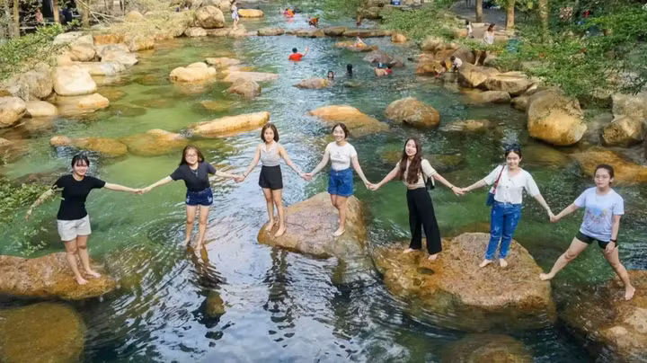 Khu du lịch Thủy Châu - điểm picnic “quốc dân” của giới trẻ.