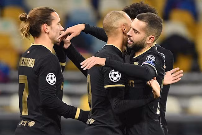CLB Barca dễ dàng có chiến thắng trên sân của Dynamo Kiev. Ảnh: bongda24h.vn