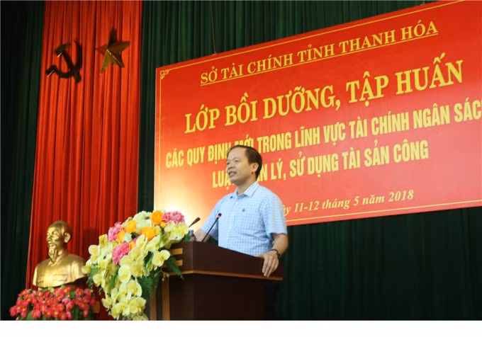 Ông Nguyễn Văn Tứ, tân Giám đốc Sở Tài chính Thanh Hóa. Ảnh: TL