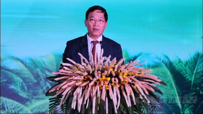 Thứ trưởng Bộ KH&CN Trần Văn Tùng phát biểu tại khai mạc tại Techfest Mekong 2020