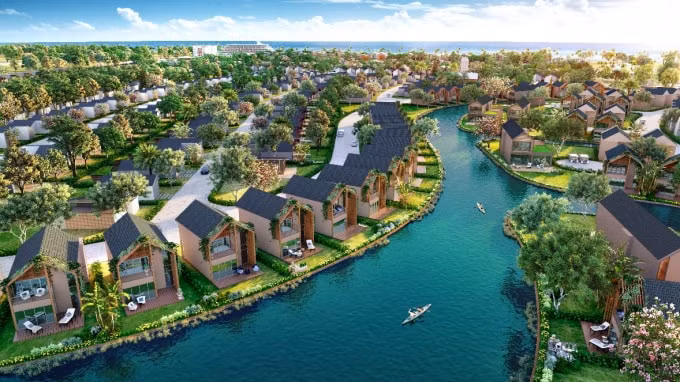 Giai đoạn 1 The Tropicana dự án NovaWorld Ho Tram (Ảnh: Novaland)