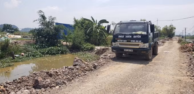Khu vực thi công dự án 