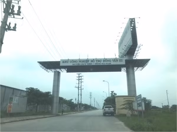 Khu công nghiệp hỗ trợ Đồng Văn III. Ảnh: TL