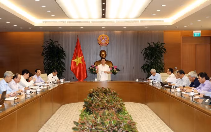 Quang cảnh cuộc họp. Ảnh: VGP