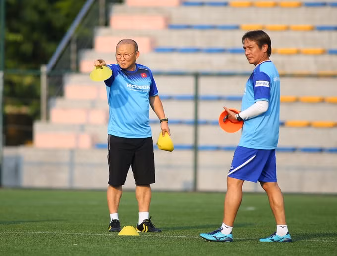 HLV Park Hang -seo đã có những chia sẻ về lá thăm của ĐT U23 Việt Nam tại VCK U23 Châu Á 2020. Ảnh: Hoàng Dương