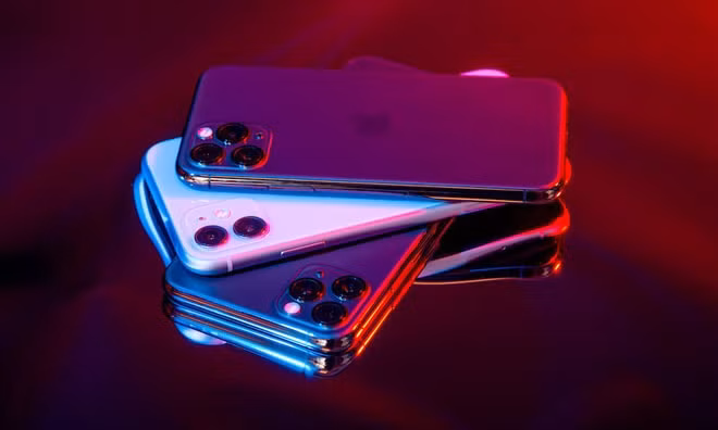 Dòng iPhone 11.