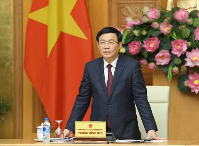 Phó Thủ tướng Vương Đình Huệ. Ảnh: VGP