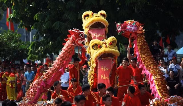 Sáng 6/10 sẽ diễn ra Liên hoan múa Rồng Hà Nội. (Ảnh minh họa)