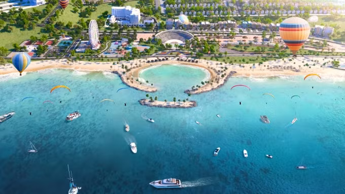 Phối cảnh tổng thể dự án NovaWorld Phan Thiet 1000 ha.