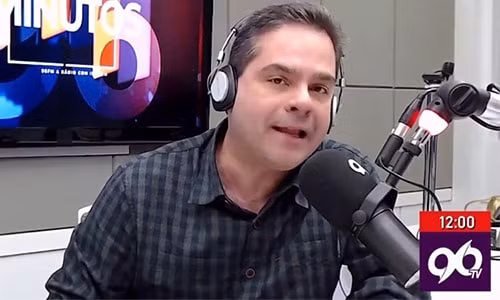 Nhà báo Gustavo Negreiros. Ảnh: Reproducao.