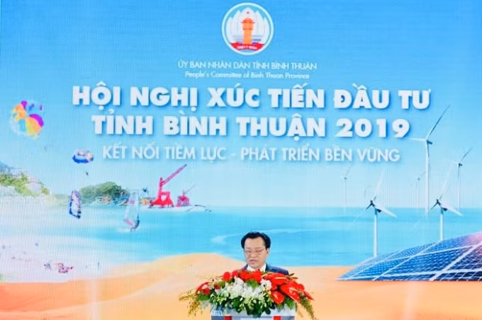 Chủ tịch UBND Nguyễn Ngọc Hai cam kết sẽ đồng hành cùng các doanh nghiệp đến đầu tư tại Bình Thuận