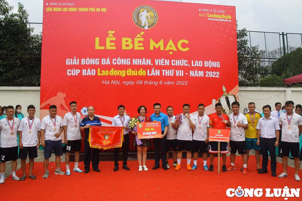 doi cong doan ngan hang techcombank doat cup bao lao dong thu do hinh 15