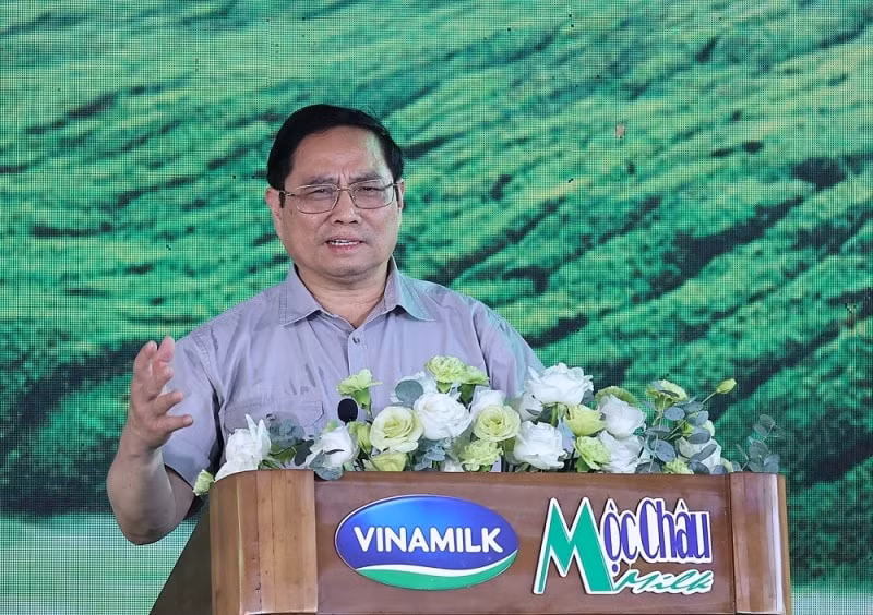 moc chau milk va vinamilk chinh thuc ra mat va khoi cong du an to hop thien duong sua moc chau hinh 5