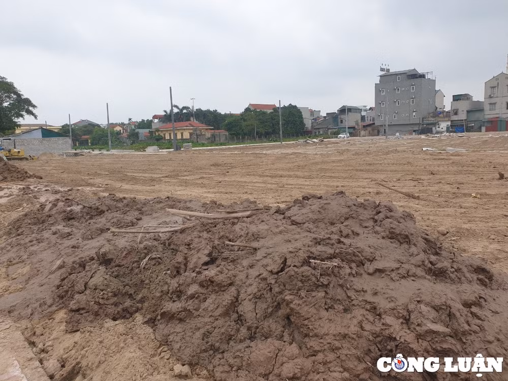 nghi van rut ruot cong trinh tai du an xay dung ha tang khu dau gia dat xa thang loi hinh 4