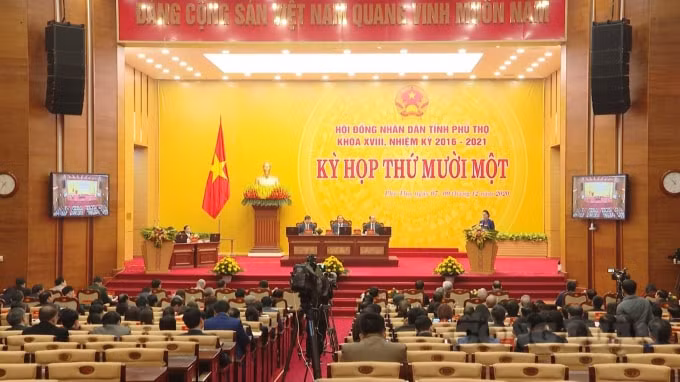 Hội đồng nhân dân tỉnh Phú Thọ đã khai mạc kỳ họp thứ 11.
