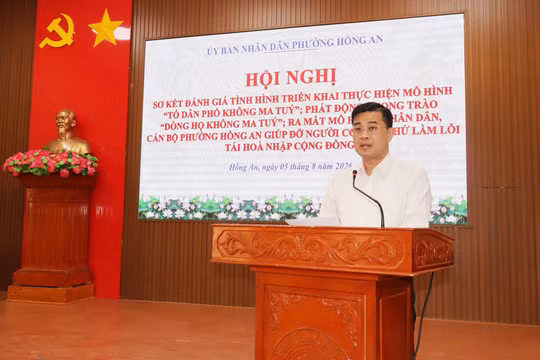 Hải Phòng: Phường Hồng An đẩy mạnh phong trào “Dòng họ không ma túy” và hỗ trợ người hoàn lương