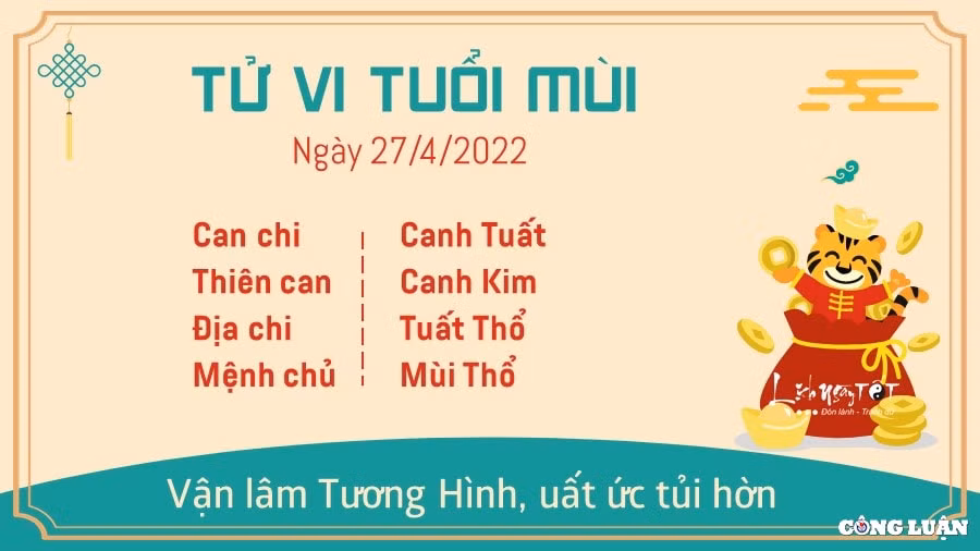tu vi 27 4 2022 hom nay thu 4 ngay 27 3 am lich cua 12 con giap hinh 8