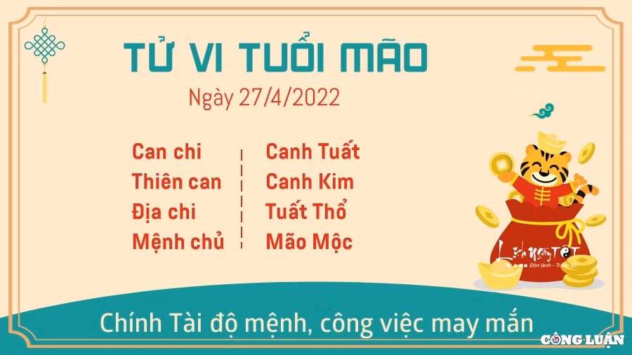 tu vi 27 4 2022 hom nay thu 4 ngay 27 3 am lich cua 12 con giap hinh 4