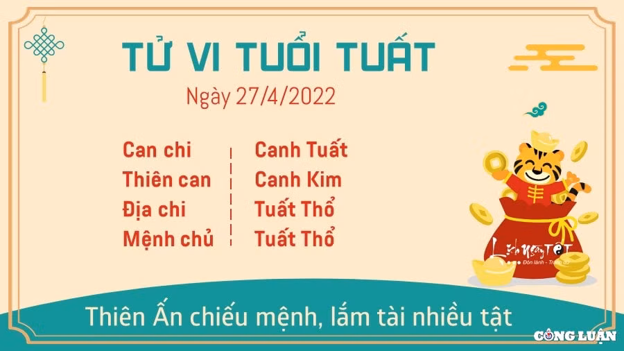 tu vi 27 4 2022 hom nay thu 4 ngay 27 3 am lich cua 12 con giap hinh 11