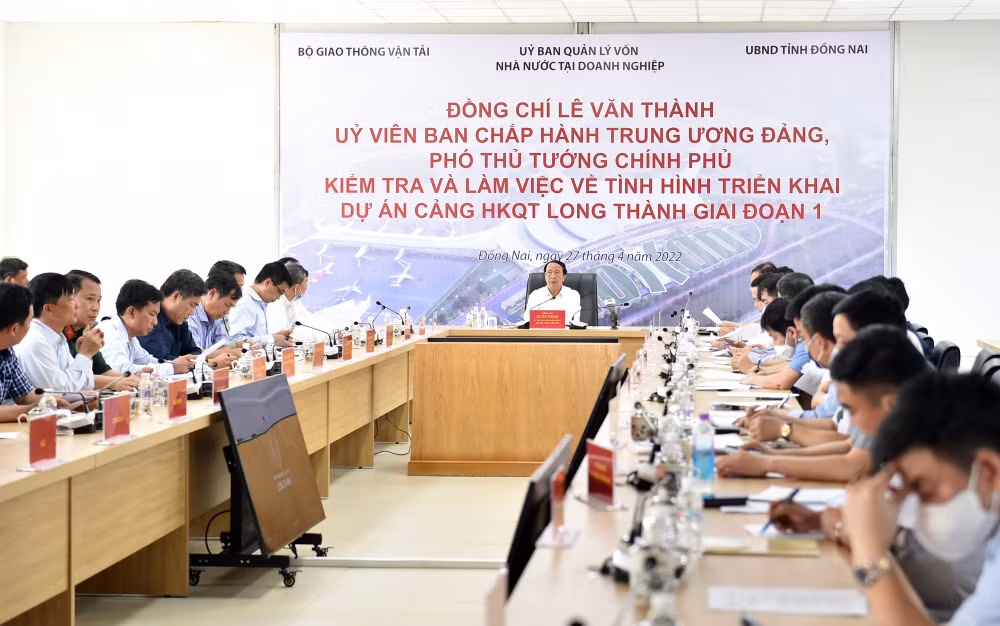 tuyet doi khong duoc tu loi ca nhan trong thi cong du an san bay long thanh hinh 1