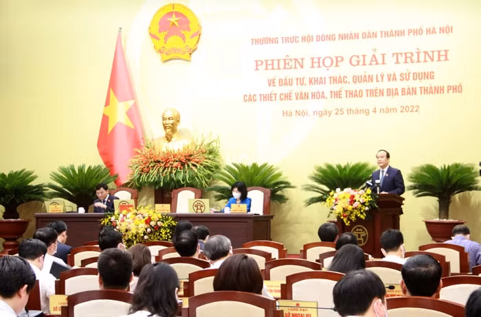 ha noi giai trinh ve bat cap dau tu khai thac quan ly va su dung cac thiet che van hoa the thao hinh 1