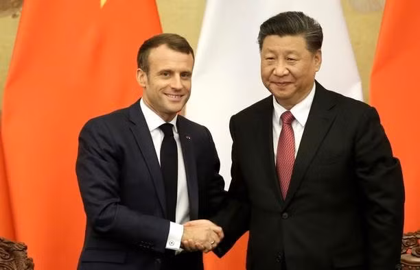 ong tap can binh chuc mung tong thong macron va muon 2 nuoc tiep tuc duy tri moi quan he tot dep hinh 1