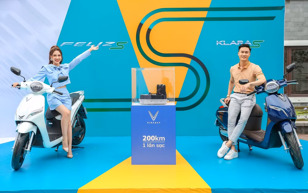 vinfast ra mat 5 mau xe may dien co kha nang di chuyen gan 200km lan sac hinh 3