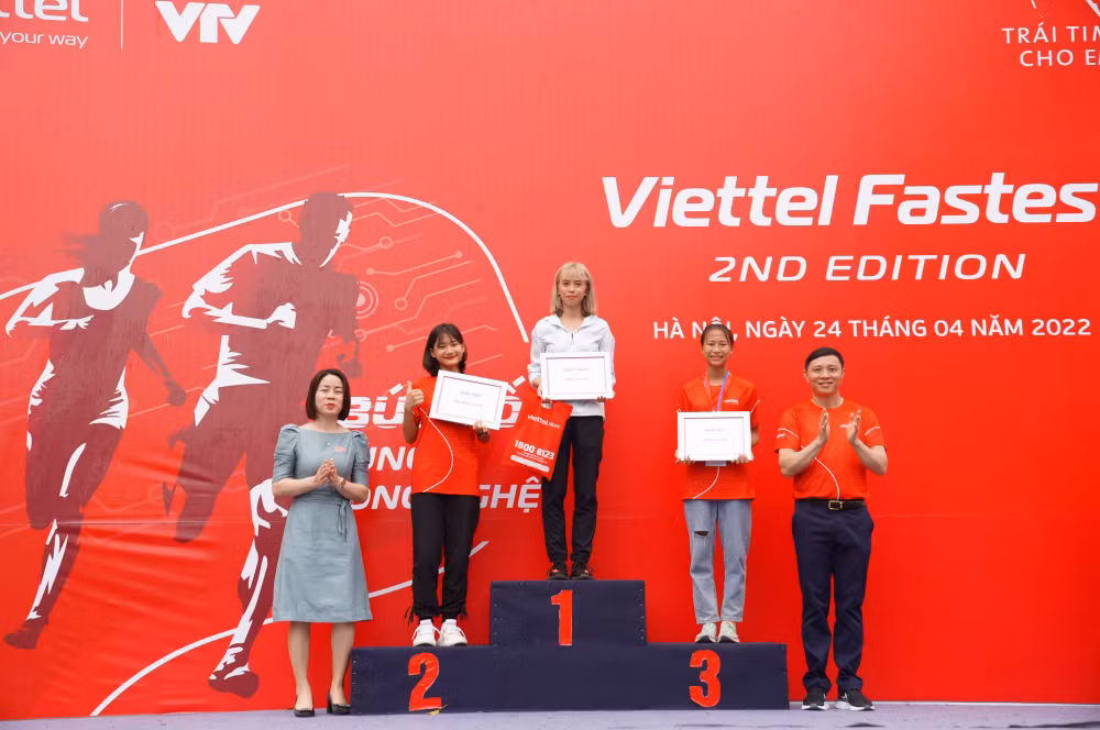 viettel fastest 2022 da quyen gop duoc hon 600 trieu dong ung ho cho chuong trinh trai tim cho em hinh 5