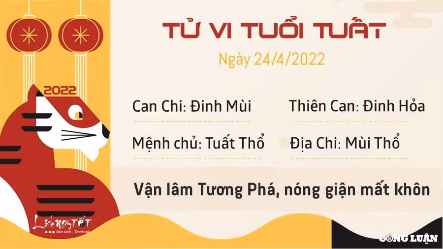 tu vi 24 4 2022 hom nay chu nhat ngay 24 3 am lich cua 12 con giap hinh 11