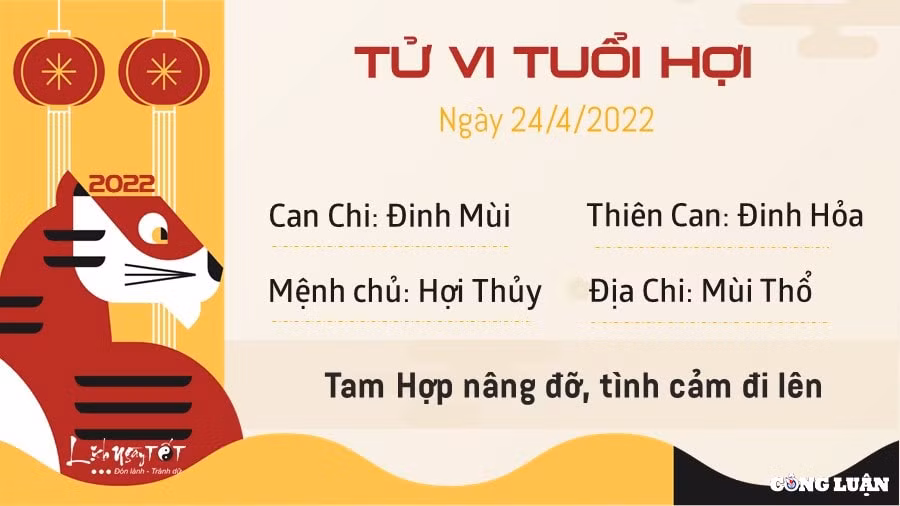tu vi 24 4 2022 hom nay chu nhat ngay 24 3 am lich cua 12 con giap hinh 12