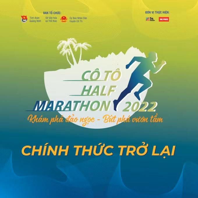 quang ninh sap dien ra giai chay co to half marathon 2022 tren dao co to hinh 2