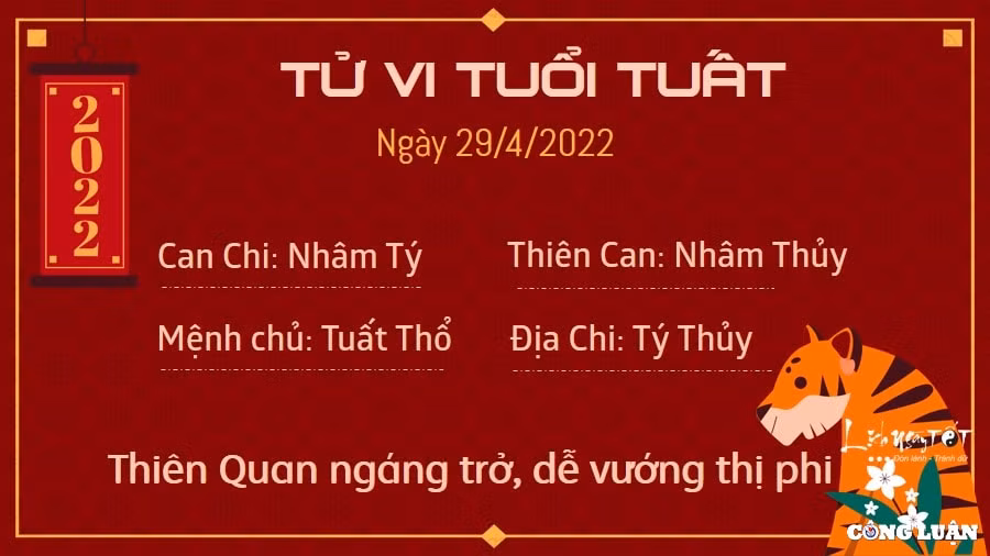 tu vi 29 4 2022 hom nay thu 6 ngay 29 3 am lich cua 12 con giap hinh 11