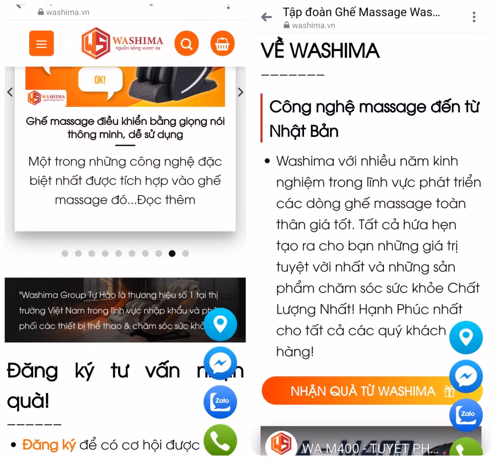 dau hoi ve chat luong va nguon goc xuat xu doi voi san pham ghe massage washima hinh 1
