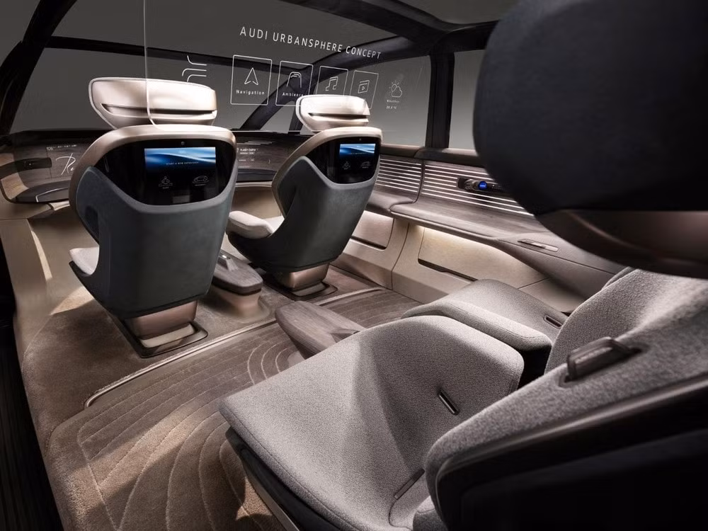 audi urbansphere concept co than dai hon ca cadillac escalade sac 10 phut di duoc 300km hinh 6