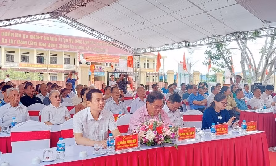 xa tan tien huyen an duong khi nguoi dan dong thuan voi cac du an giao thong nong thon hinh 2