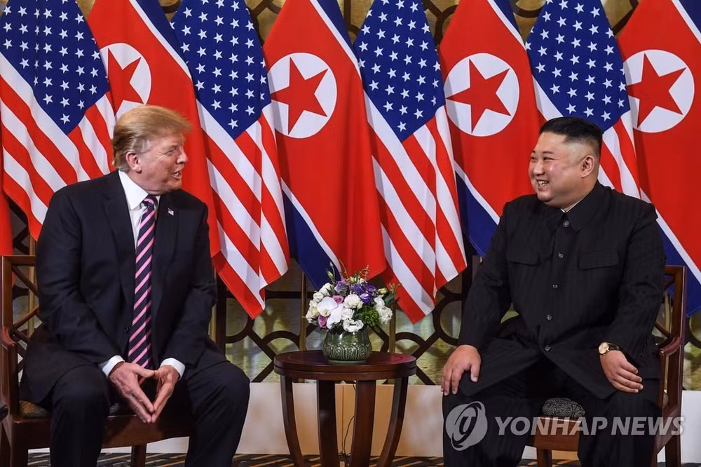 Tổng thống Mỹ Donald Trump và nhà lãnh đạo Triều Tiên Kim Jong-un. Ảnh: Reuters