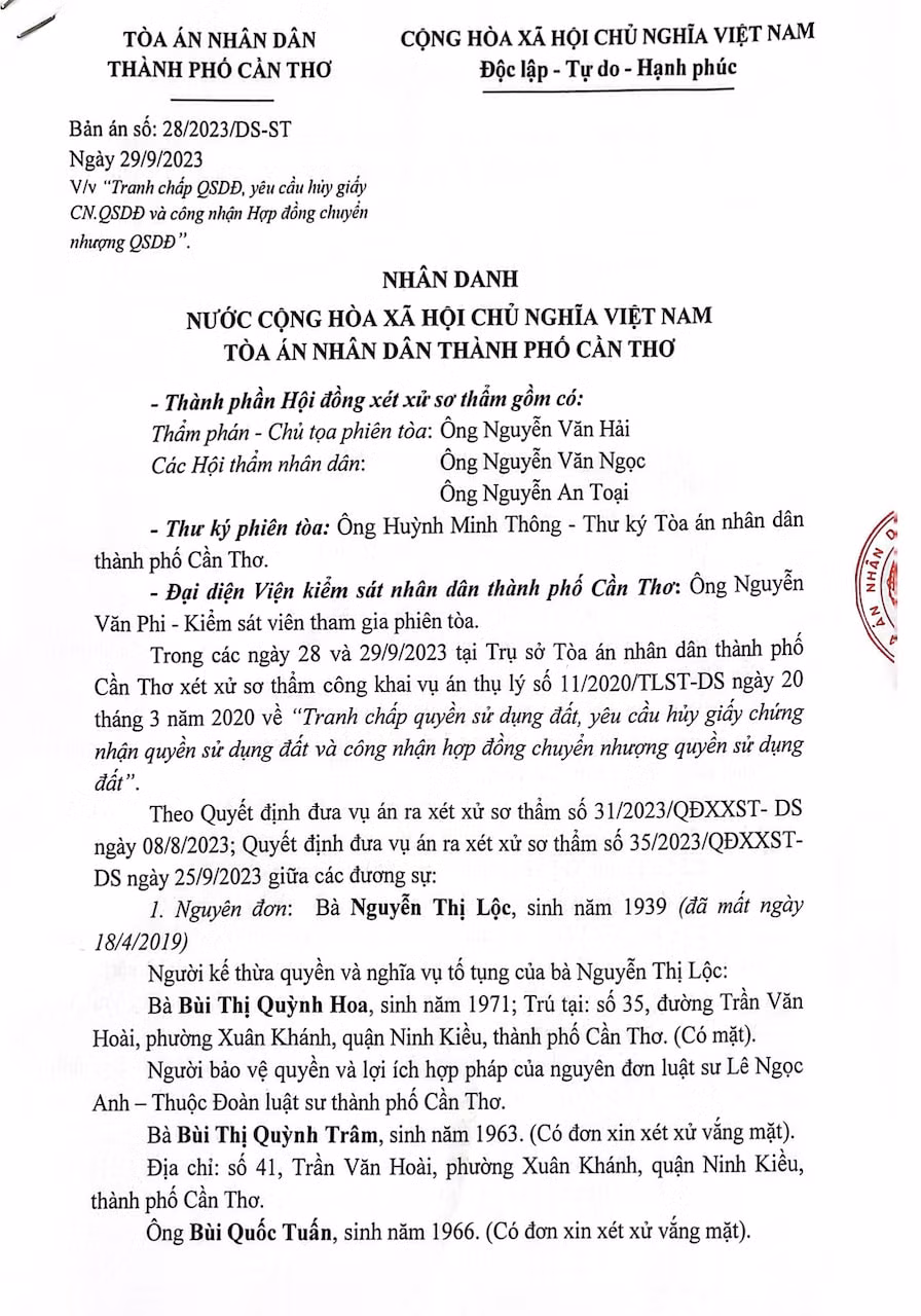 vu muon dat roi chiem dung tai tp can tho cong ly duoc thuc thi voi nguoi dan hang chuc nam di doi dat hinh 2