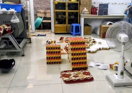 Hàng nghìn hộp thuốc đông y giả bị thu giữ trong chuyên án vừa được Công an TPHCM ra quyết định khởi tố. Ảnh: Công an