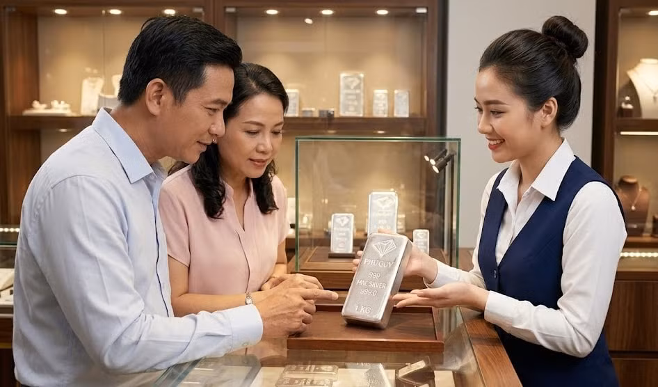 Cập nhật giá bạc trong nước và thế giới sáng 17-4-2026 - Ảnh minh họa