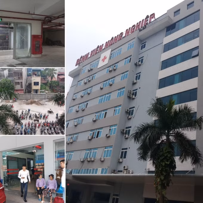 UBND huyện Thanh Trì ra quyết định xử phạt vi phạm hành chính với Bệnh viện Đa khoa Nông nghiệp, khi đưa từng phần công trình, hạng mục công trình xây dựng vào sử dụng khi chưa tổ chức nghiệm thu với số tiền là 55.000.000 đồng. Ảnh: Hà Đương