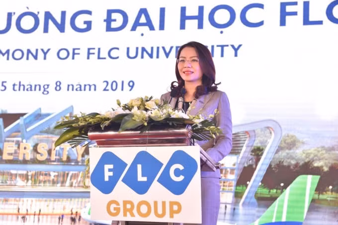 Bà Hương Trần Kiều Dung – Phó Chủ tịch HĐQT kiêm Tổng giám đốc Tập đoàn FLC