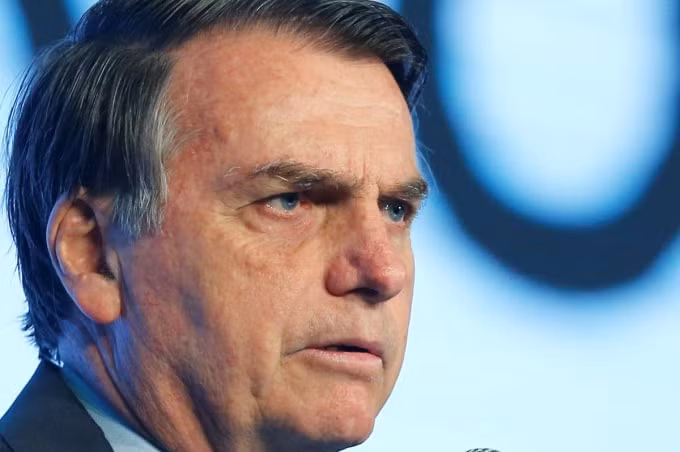 Tổng thống Brazil Jair Bolsonaro. Ảnh: Reuters