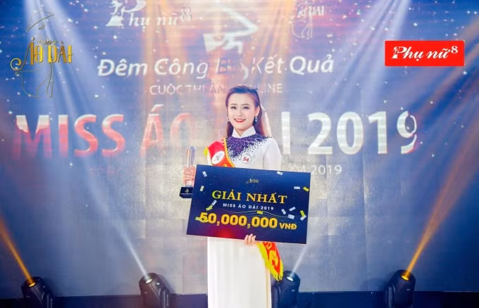 Giải nhất cuộc thi ảnh online Miss Áo Dài 2019 - Trương Thị Ngọc Thảo.